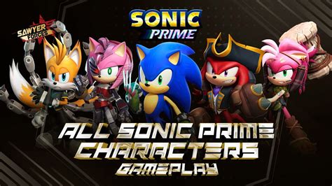 Sonic Forces Speed Battle: ALL SONIC PRIME Characters Gameplay - YouTube