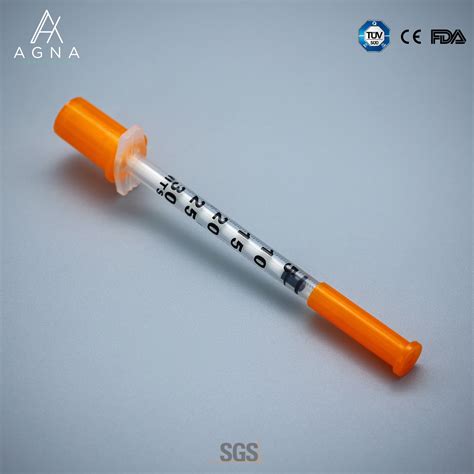 Disposable Insulin Syringe - Agna Healthcare