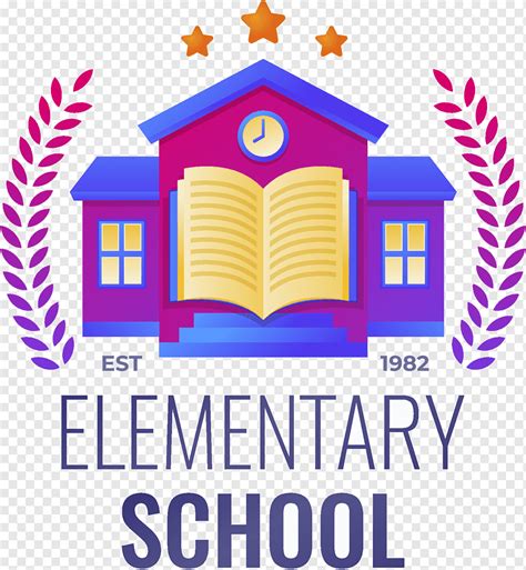 Elementary school logo, png | PNGWing