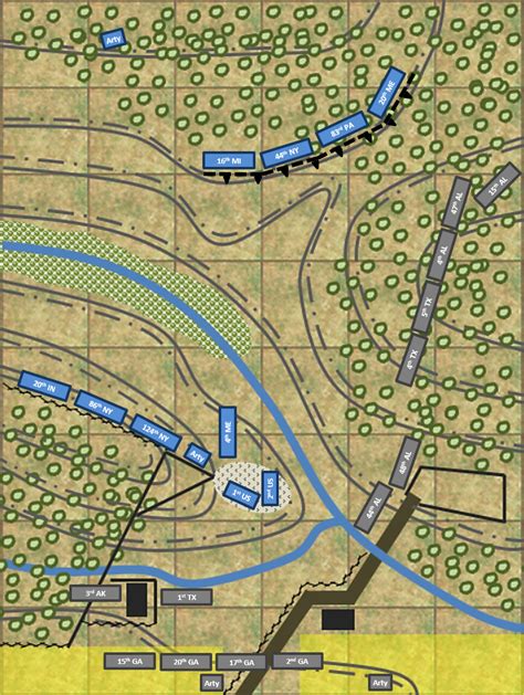 Jay's Wargaming Madness: ACW Scenario - Little Round Top