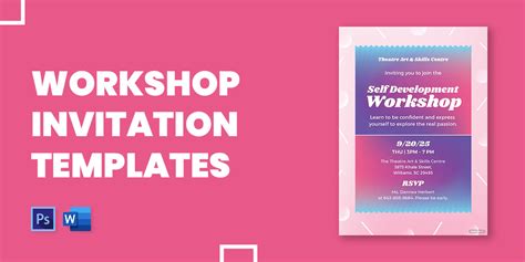 12+ Workshop Invitation Templates - Free Editable PSD, AI, Vector EPS ...