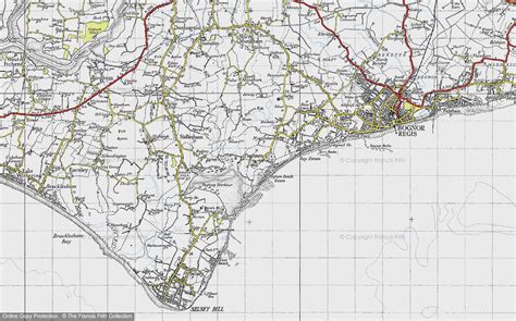 Historic Ordnance Survey Map of Pagham, 1945 - Francis Frith