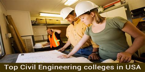 Top Civil Engineering colleges in USA