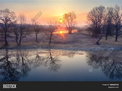 Autumn Sunrise Over Image & Photo (Free Trial) | Bigstock