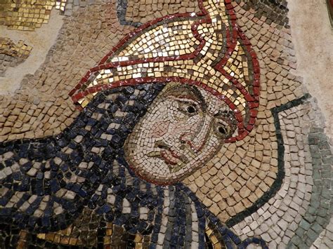 Mosaic faces of St. Mark's Basilica, Venice.::Helen Miles Mosaics