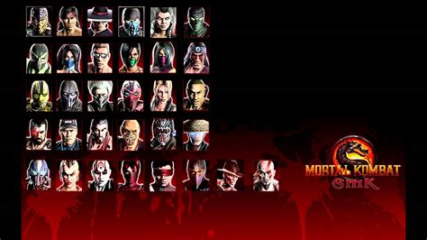 Mortal Kombat 9 ( 2011 ) - All Characters Finishers List Menu [ HD ...