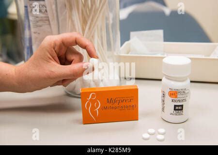 Medication abortion pills, misoprostol and mifepristone (brand name ...