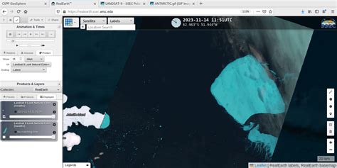 Iceberg A23a in the Antarctic Ocean — CIMSS Satellite Blog, CIMSS