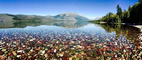 Lake McDonald and its Colorful Stones