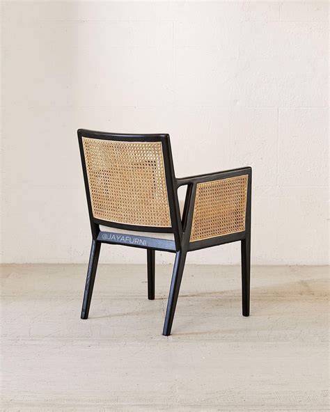 Rattan Armchair Material kayu jati asli dengan rotan dimensi 60 x 50 x ...