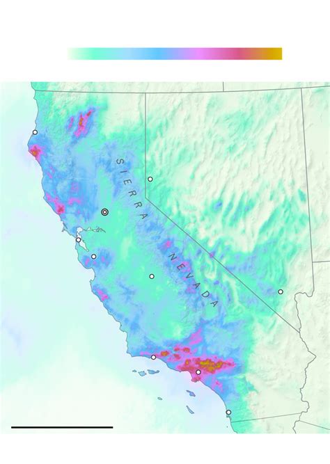 Mapping the rainfall in California from the atmospheric river - The ...