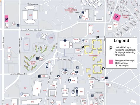 On-Campus Housing Maps