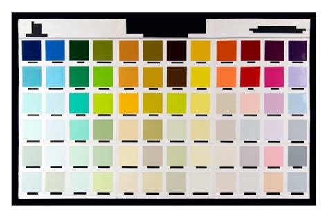 Solver Exterior Colour Chart