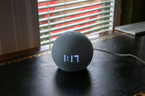 Amazon Echo Dot with Clock (5th generation) Review: Improved display