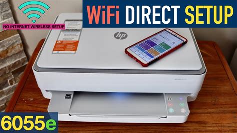 HP Envy 6055e WiFi Direct Setup, Scanning & Printing Review. - YouTube