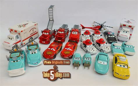 Take Five a Day » Blog Archive » Mattel Disney Pixar CARS: Rescue Squad ...