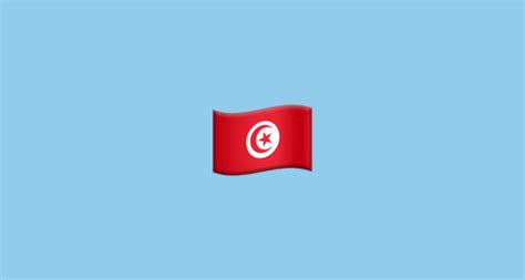 🇹🇳 Flag: Tunisia Emoji on Apple iOS 15.4