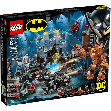 DC Batman Batcave Clayface Invasion Set LEGO 76122 - Walmart.com ...