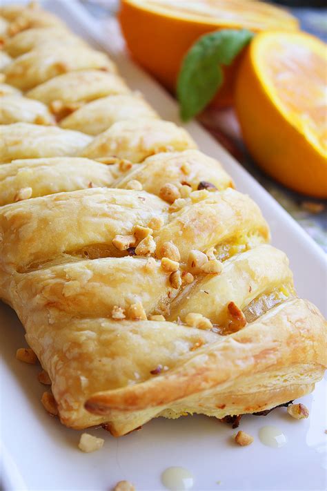 Orange Cheese Danish Pastry – The Comfort of Cooking