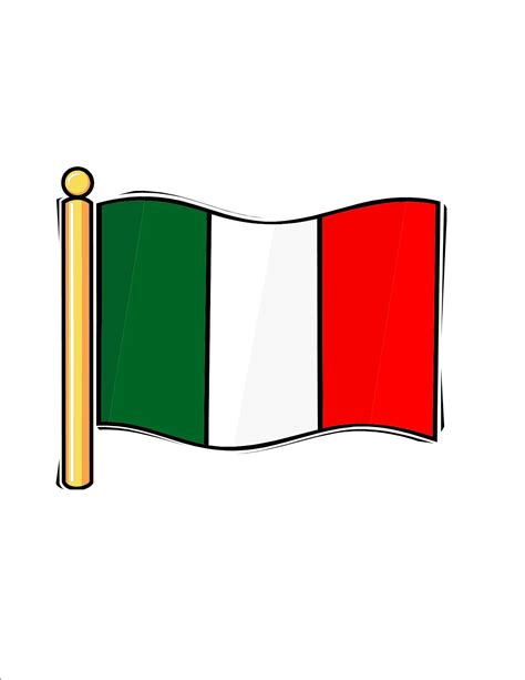 Printable Italian Flag - Printable Word Searches