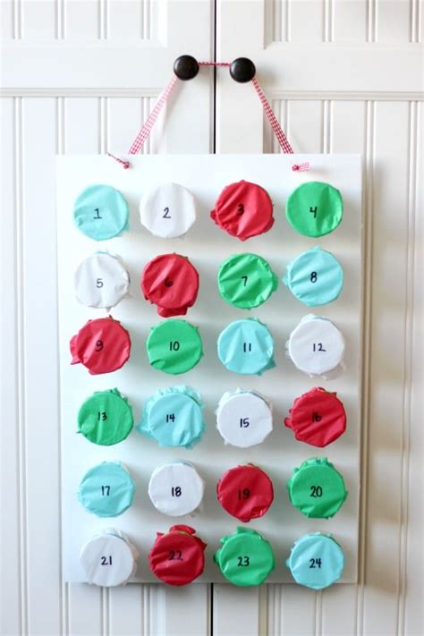 How To Make A Tissue Punch Advent Calendar | Diy advent calendar ...