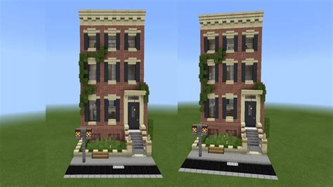 Minecraft Tutorial NYC Townhouse - YouTube | Nyc townhouse, Nyc house ...