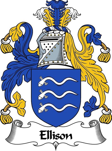 "Ellison Coat of Arms / Ellison Family Crest" by ScotlandForever ...