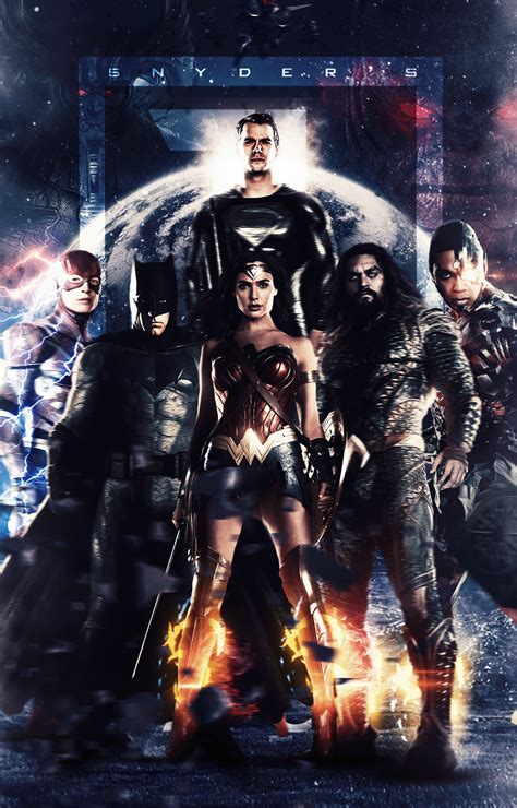 Justice League Synder HBO Fan Poster Wallpaper, HD Movies 4K Wallpapers ...