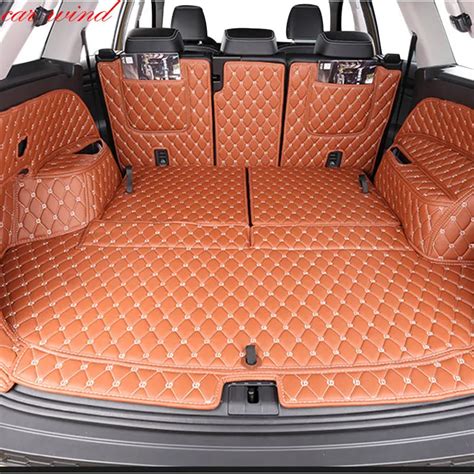 Car wind Custom car trunk mat For skoda kodiaq 2017 2018 yeti Cargo ...