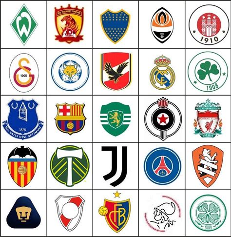 Uefa Football Club Logos Quiz Answers