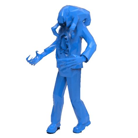 STL file Half life Zombie Headcrab Poly・Model to download and 3D print ...