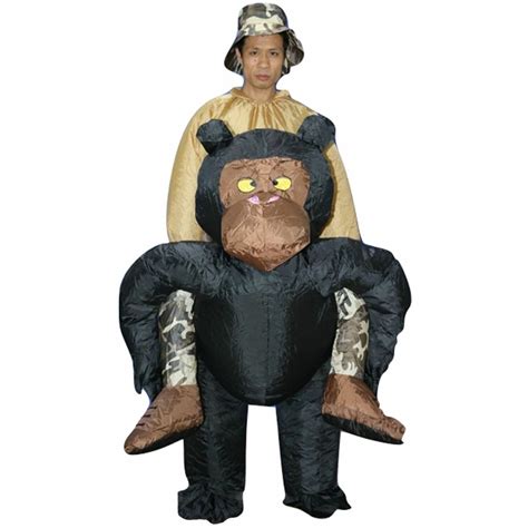 Inflatable Adult Chimpanzee Monkey Costume