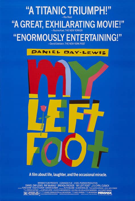 My Left Foot Movie Poster (#1 of 3) - IMP Awards