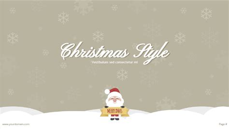 Free Christmas Google Slides Templates