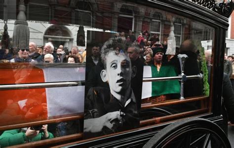 Fans line the streets of Dublin for Shane MacGowan's funeral