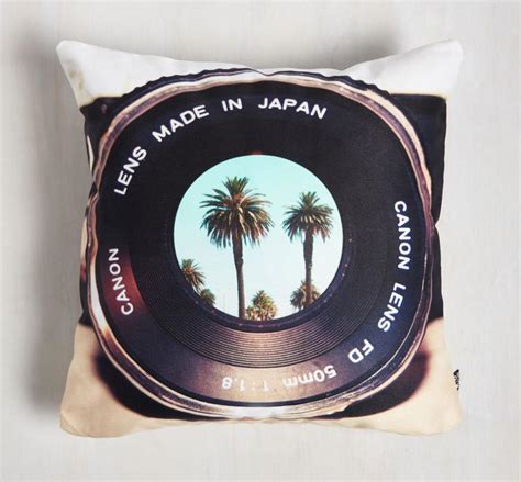 'Get Some Shutter-Eye' Camera Lens Pillow