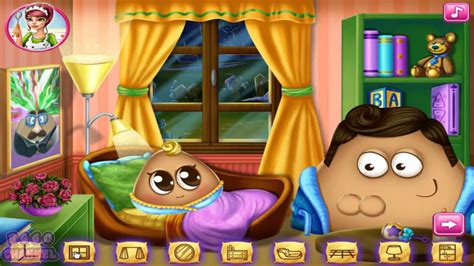 Pou have a baby - Pou Baby Games for Kids - YouTube