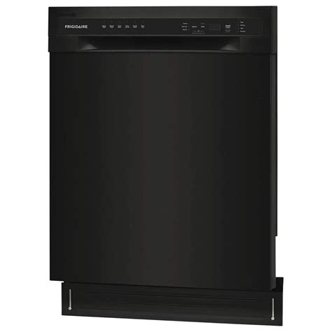 Frigidaire 24" Built-In Dishwasher with Heated Drying System in Black ...