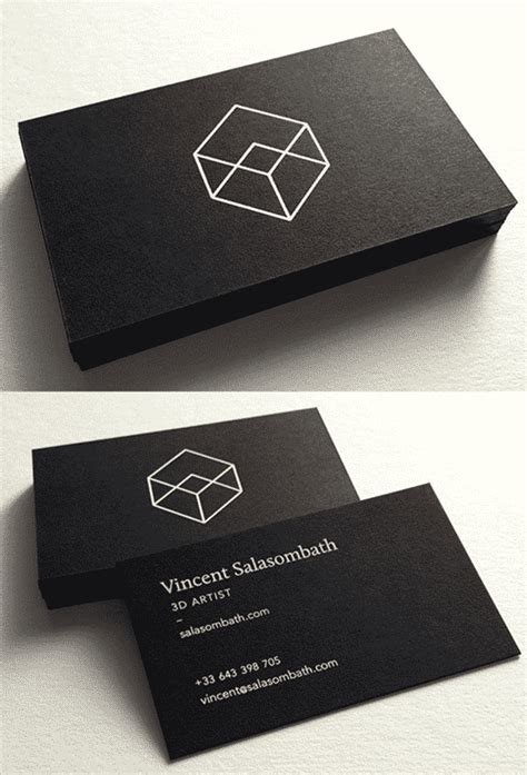 Minimalist Business Card - The Design Inspiration | Business Cards ...