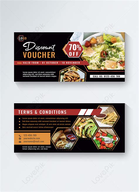 modern restaurant discount coupon template image_picture free download ...