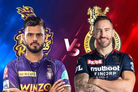 IPL 2024: KKR vs RCB Match 10 Analysis, Head to Head, Venue, Squad ...