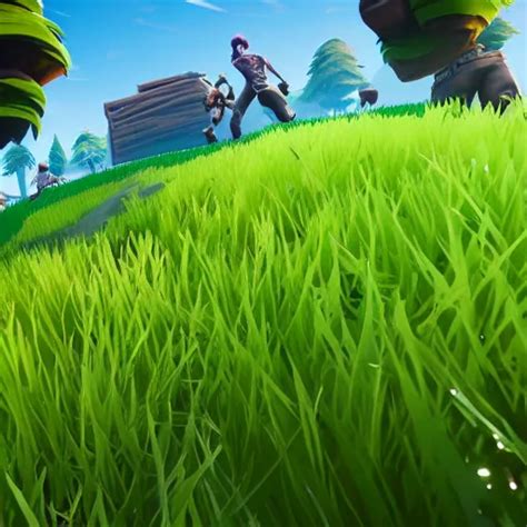 seamless grass texture, Fortnite style | Stable Diffusion