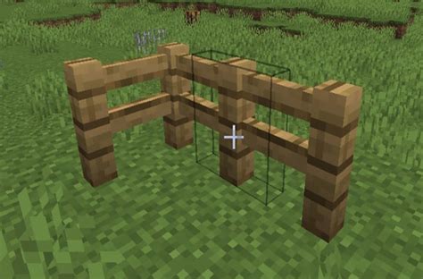 How to make a fence in Minecraft - DoubleXP