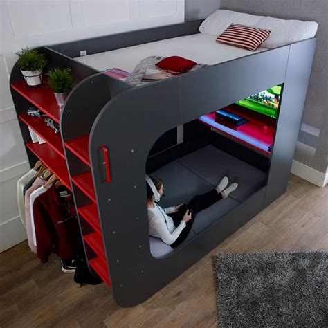 Trasman Pod 2 Gaming Bunk Bed is Dream Destination for Young Players in ...