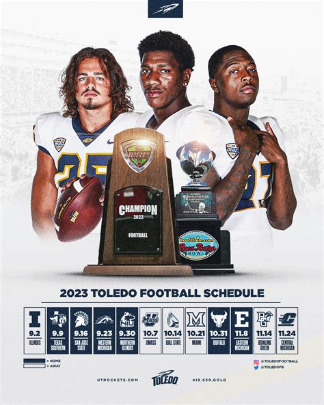 University Of Toledo Football Schedule 2024 Results - alysia leslie