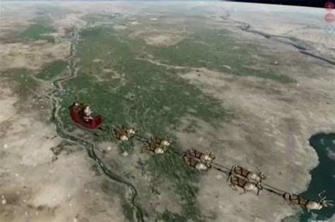 NORAD Santa tracker: How to watch Santa's sleigh fly over Ireland on ...