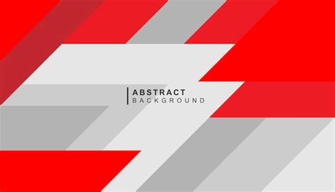 Premium Vector | Red white abstract background vector