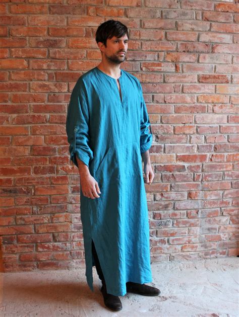 Mens Linen Tunic | Etsy