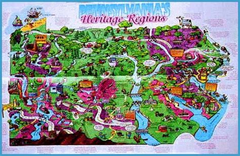 Iowa Map Tourist Attractions - TravelsFinders.Com