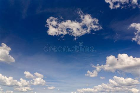 Clouds at noon time. stock image. Image of color, noon - 125748335